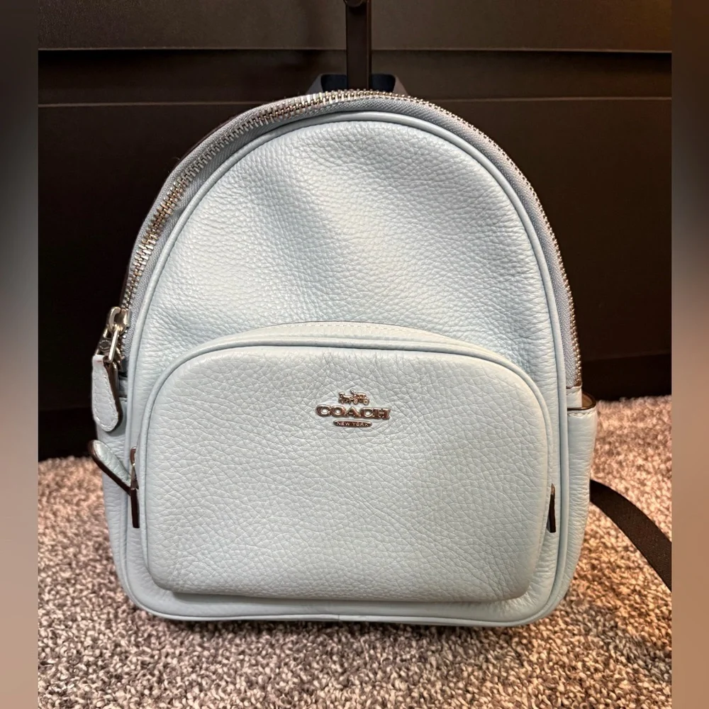 Coach Light Blue Backpack - Picture 15 of 15